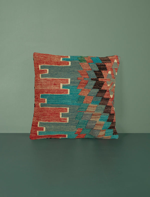 Vintage Kilim Cushion 40cm // Eleven