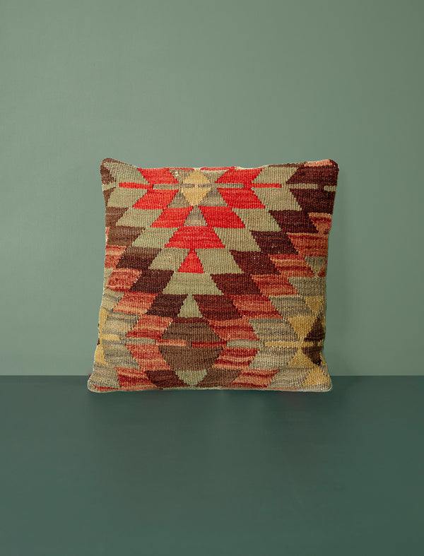 Vintage Kilim Cushion 40cm // Seven