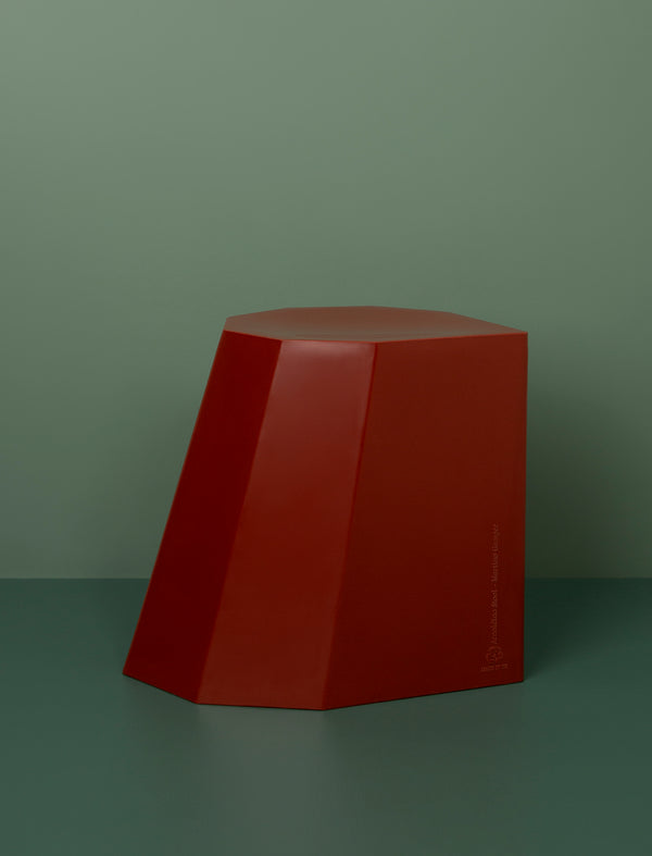 Arnoldino Stool // Heritage Red
