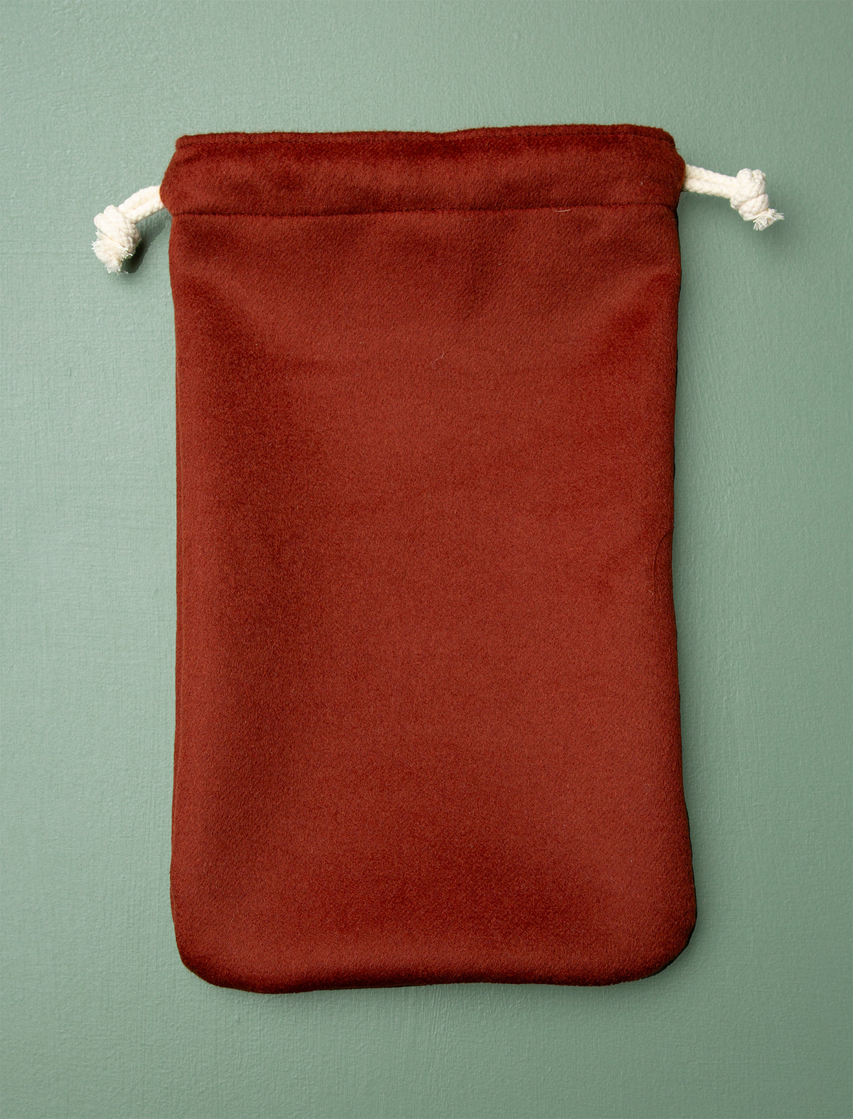 Cashmere Hot Water Bottle Cover // Burgundy