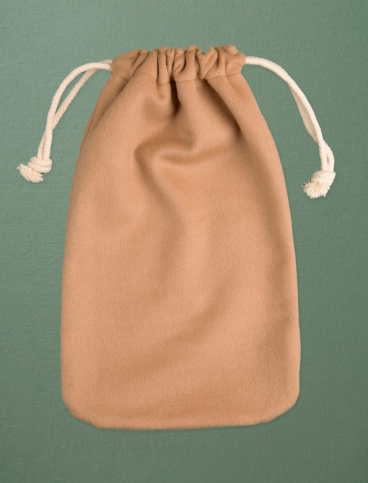 Cashmere Hot Water Bottle Cover // Beige