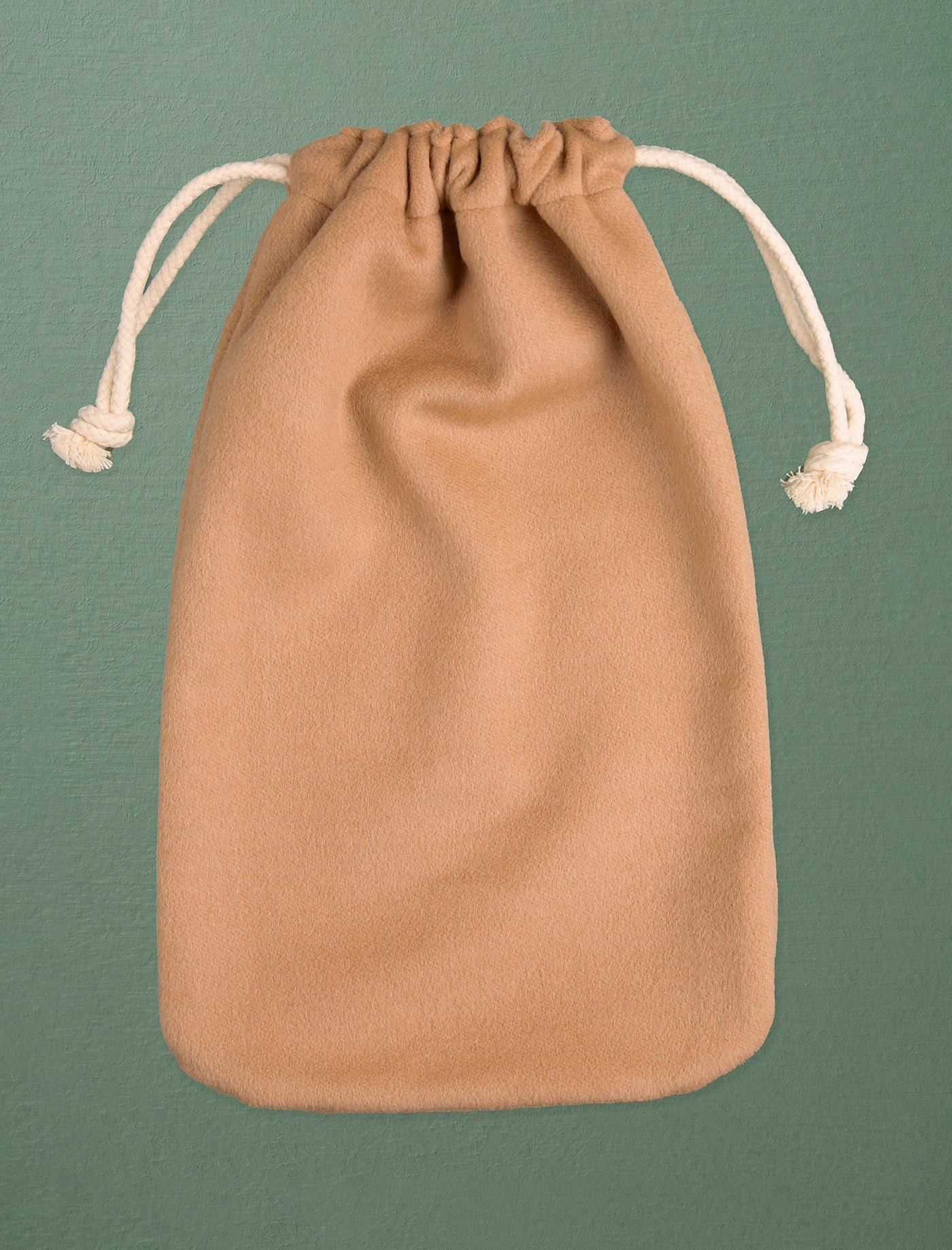Cashmere Hot Water Bottle Cover // Beige