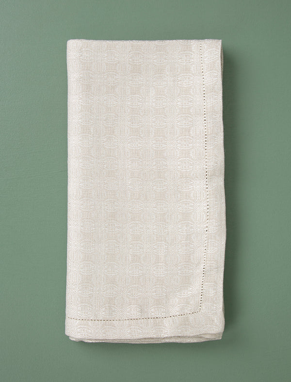 Cloverleaf Tablecloth // Natural