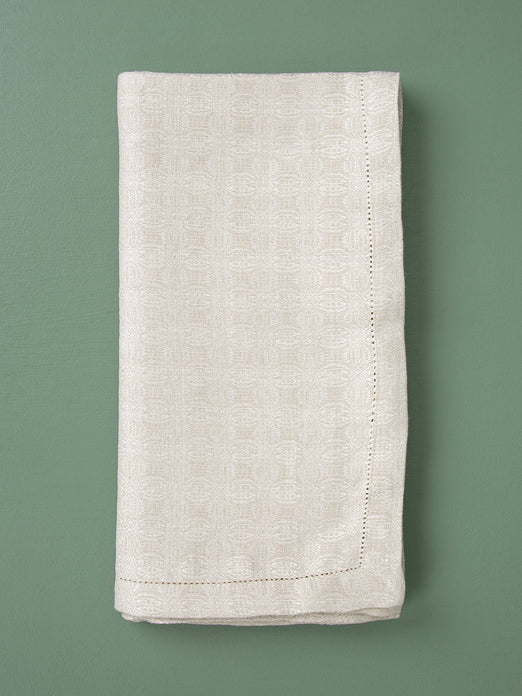 Cloverleaf Tablecloth // Natural