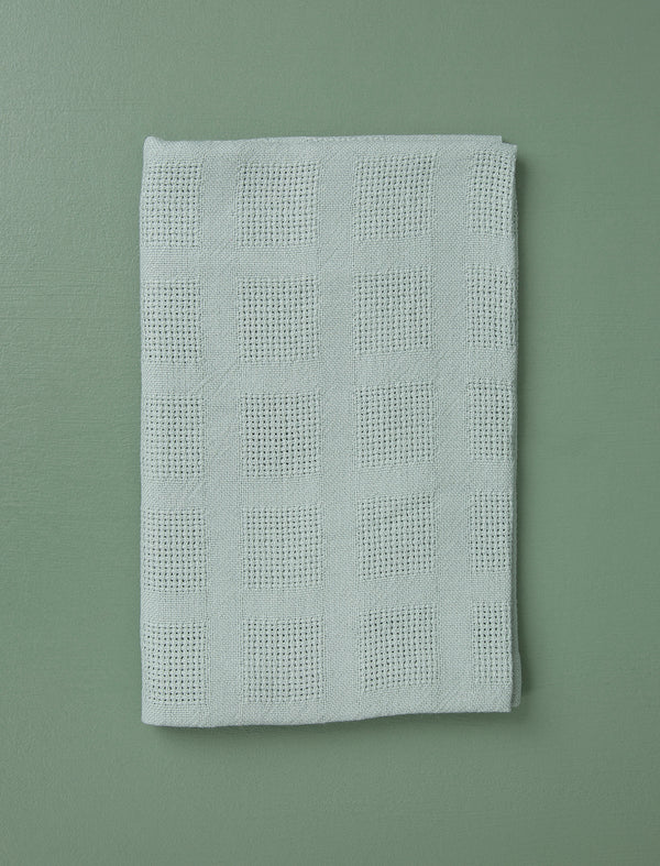 Cot Baby Blanket // Blue Green