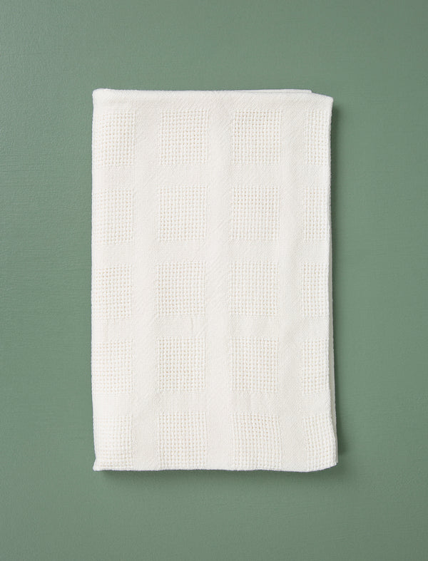 Cot Baby Blanket // Ivory