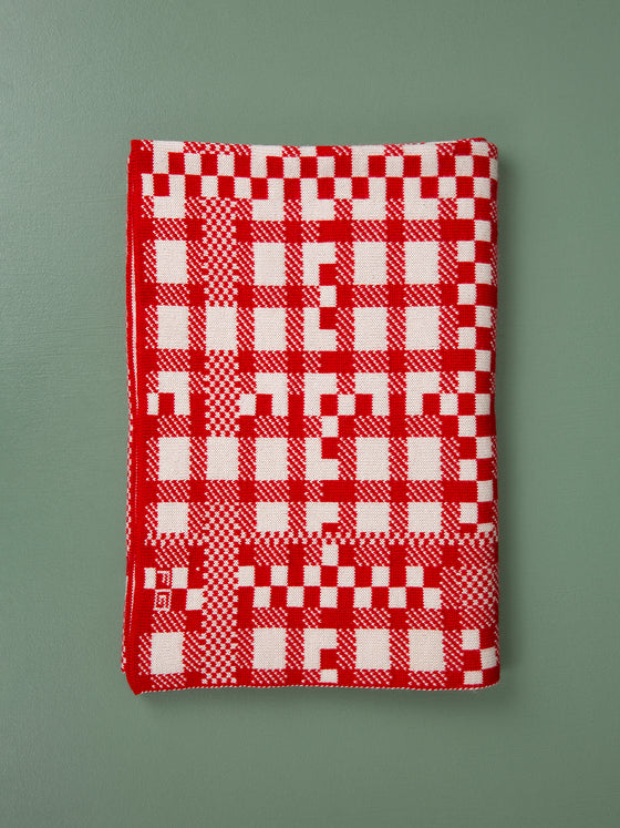 Finn Godbolt Merino Throw // Red