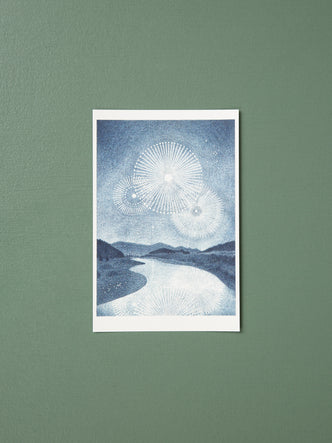 Fireworks Postcard