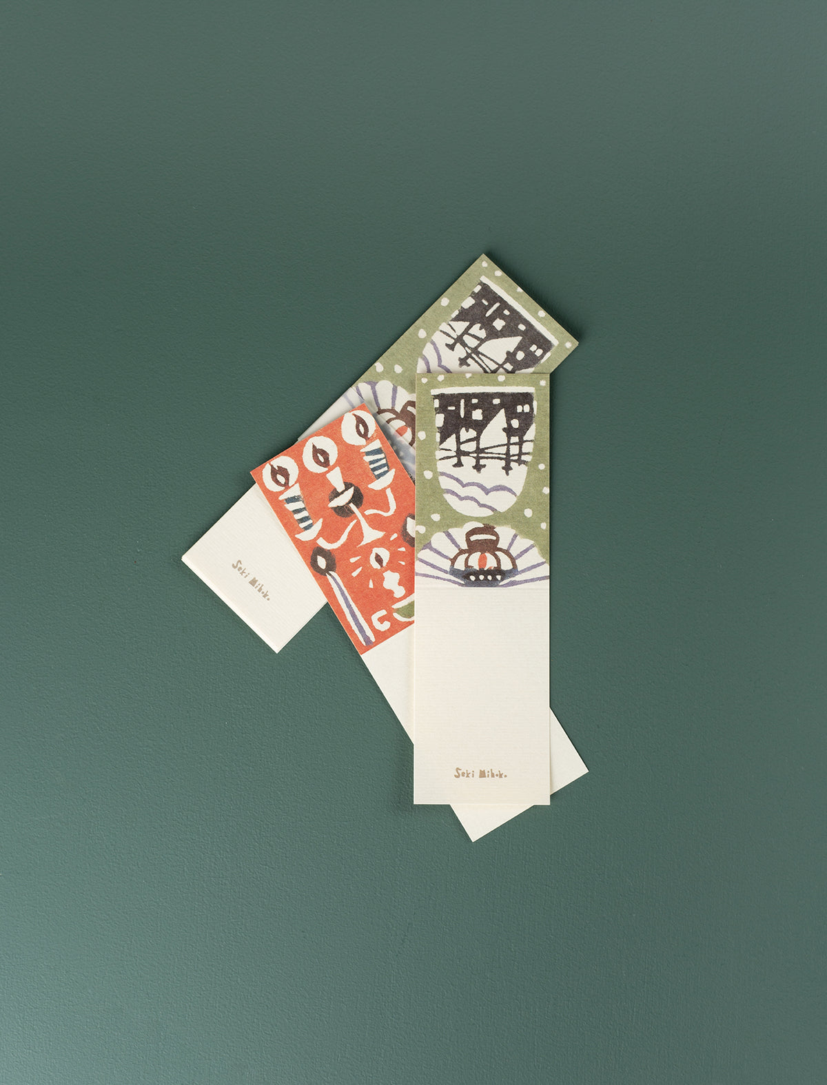 Folded Message Cards // Lights in the Dusk