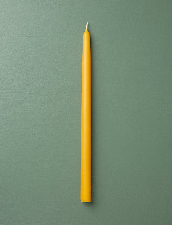 Beeswax Taper Candle // Single