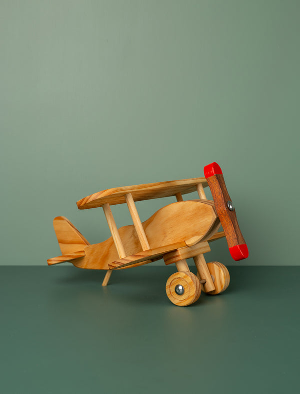 Wooden Bi Plane