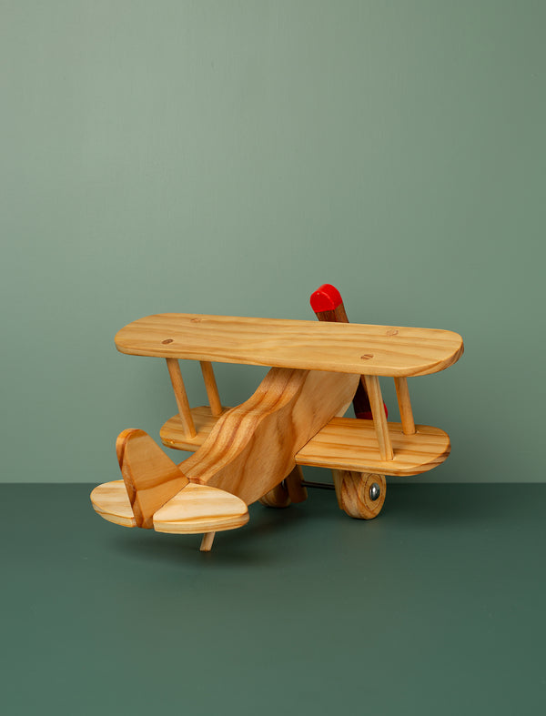 Wooden Bi Plane