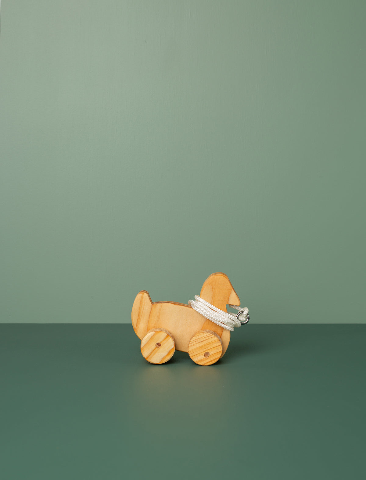 Wooden Pull Along Toy // Duck