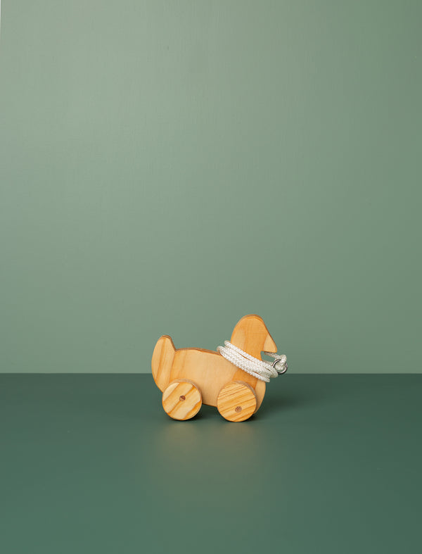 Wooden Pull Along Toy // Duck
