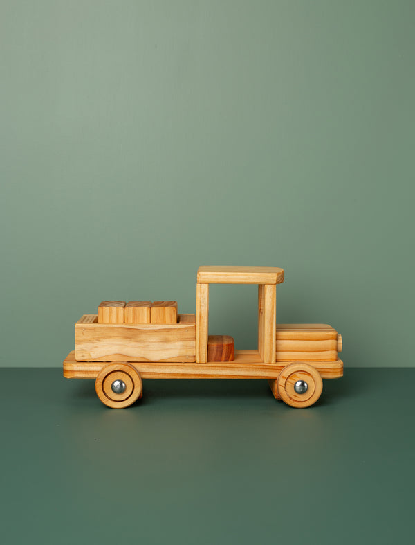 Wooden Truck With Blocks