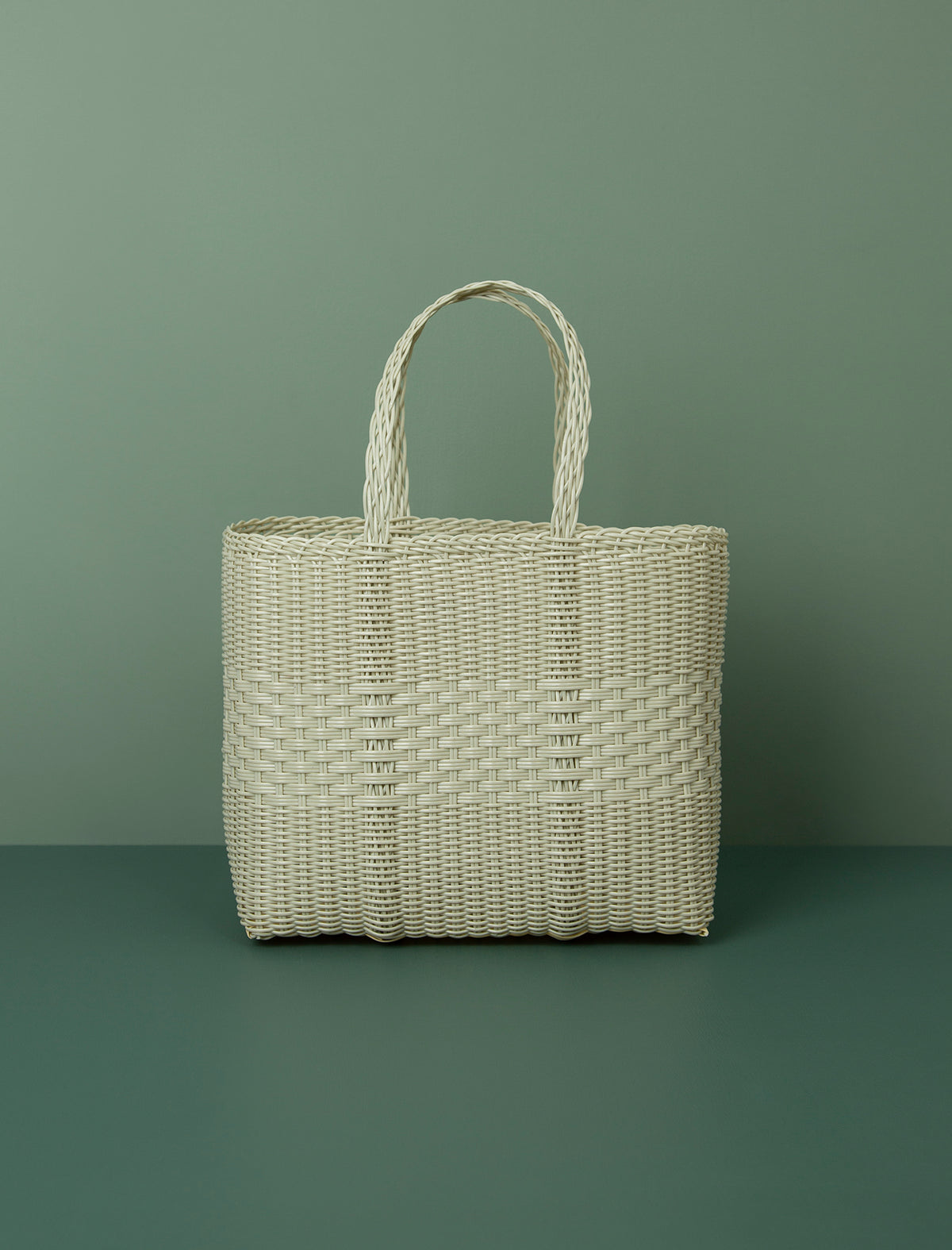 Lace Weave Tote // Palm