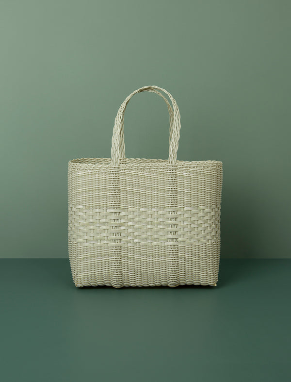 Lace Weave Tote // Palm