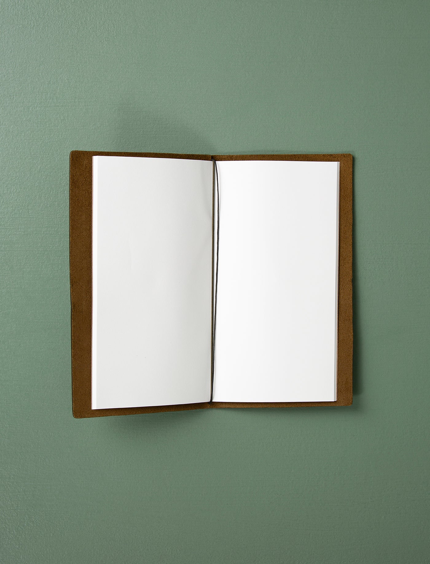 Leather Notebook // Olive