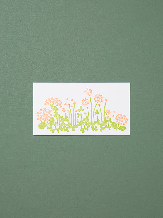 Letterpress Label Cards // Little Garden