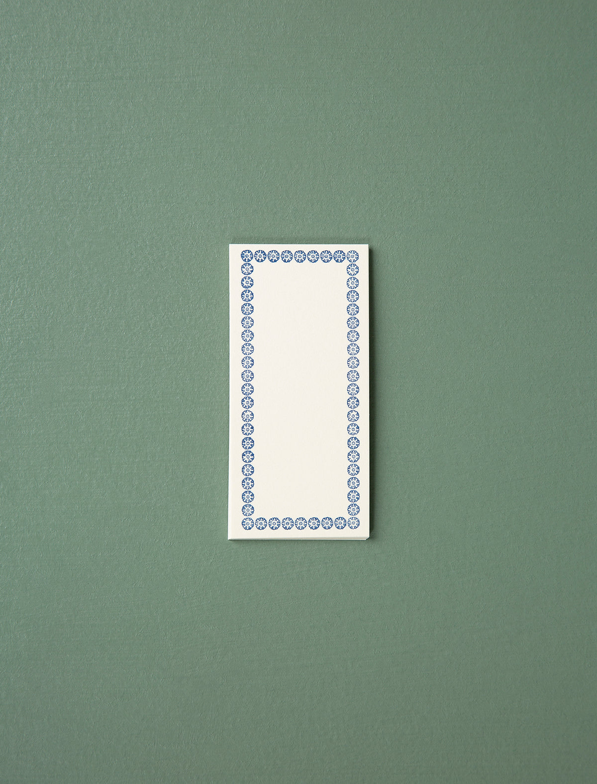 Letterpress Memo Cards // Blue