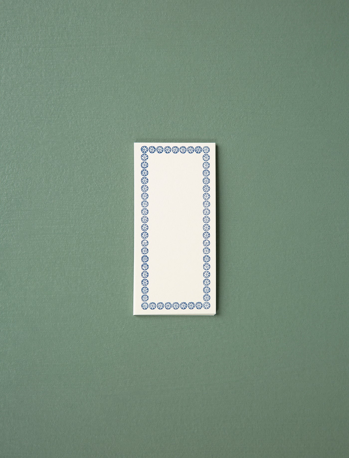 Letterpress Memo Cards // Blue