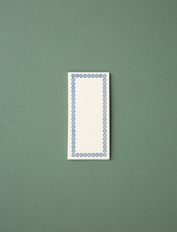 Letterpress Memo Cards // Blue