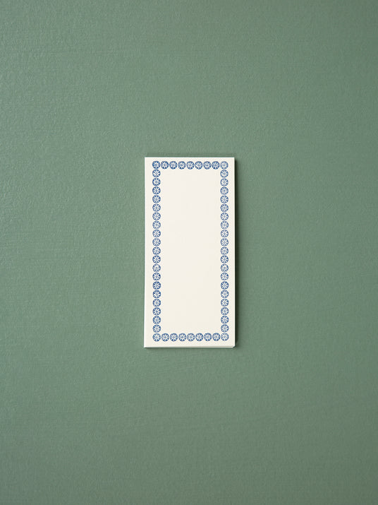 Letterpress Memo Cards // Blue