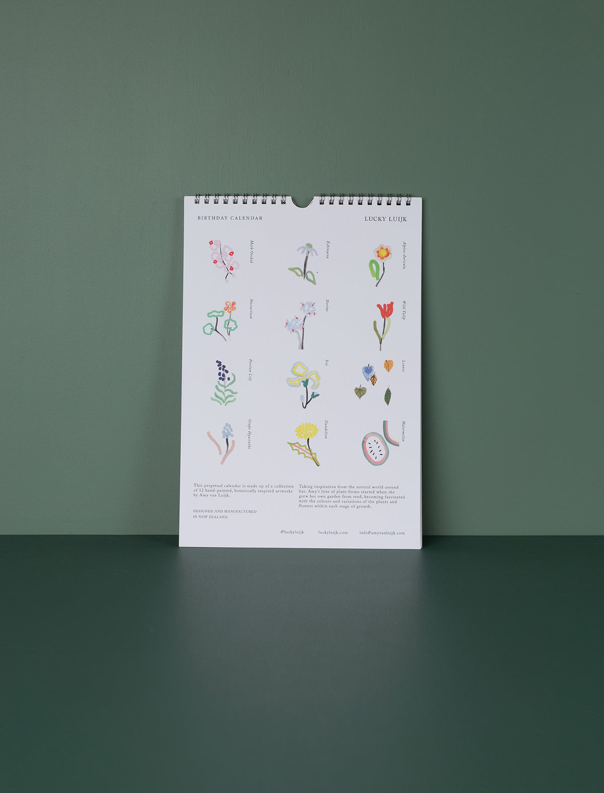 Birthday Calendar