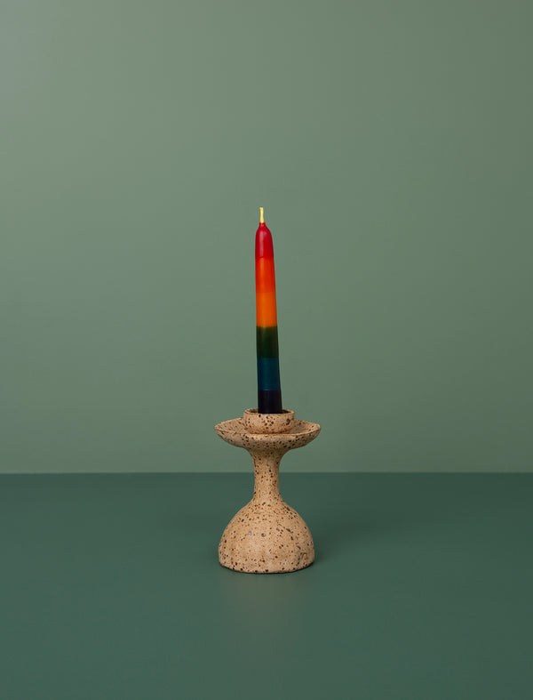 Ludwig Candle Holder // Speckle