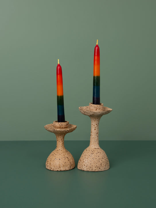 Ludwig Candle Holder // Speckle