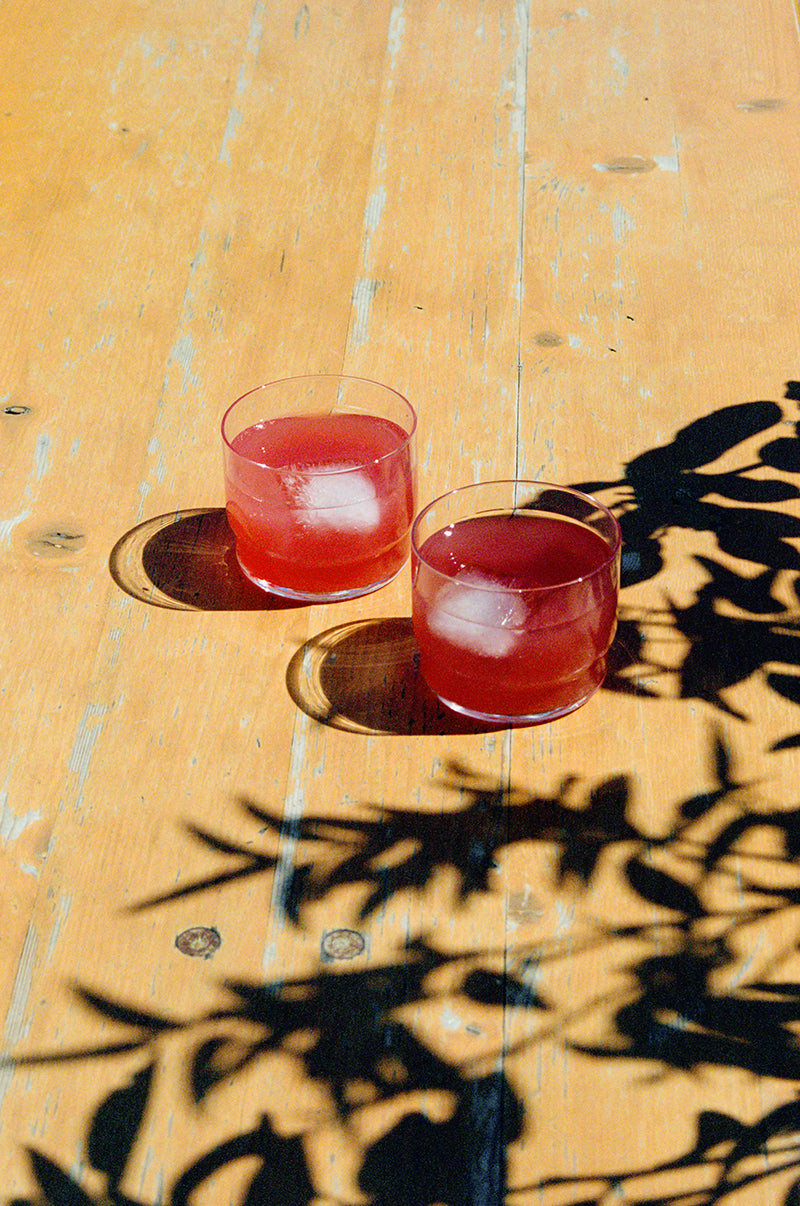 H&S Wide Stacking Glasses // Pair