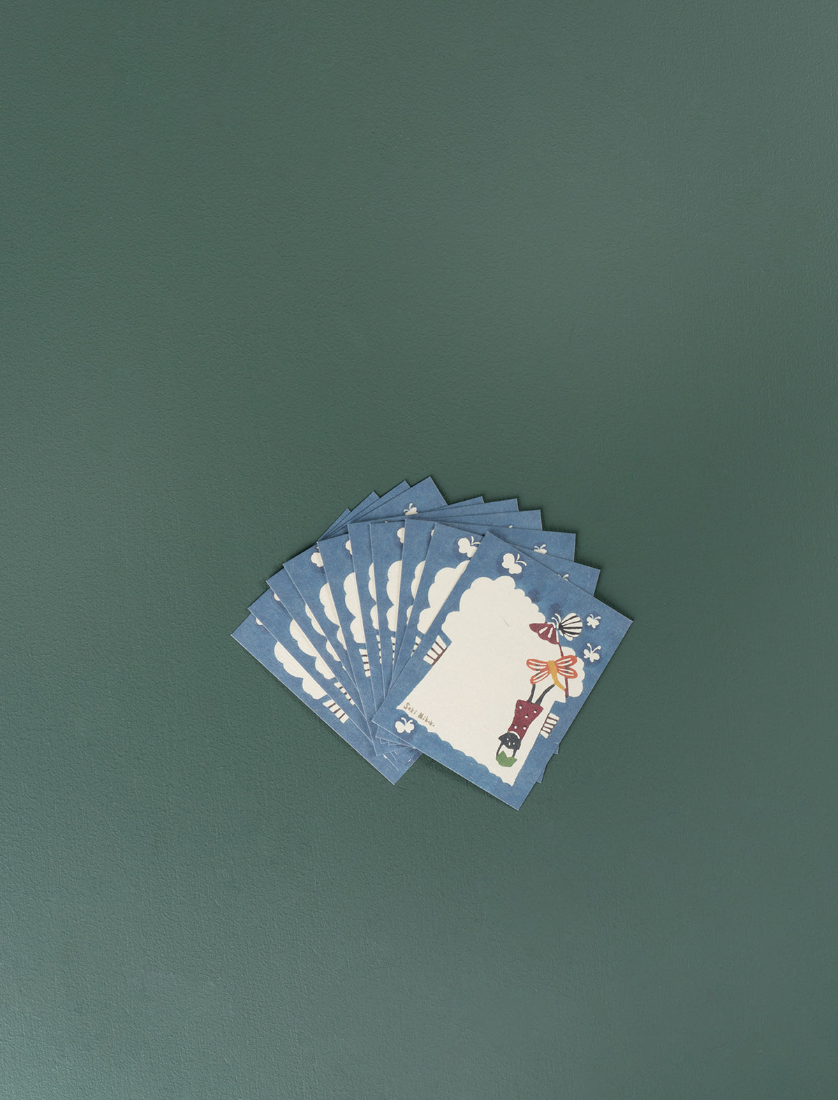 Message Cards // Reading Book