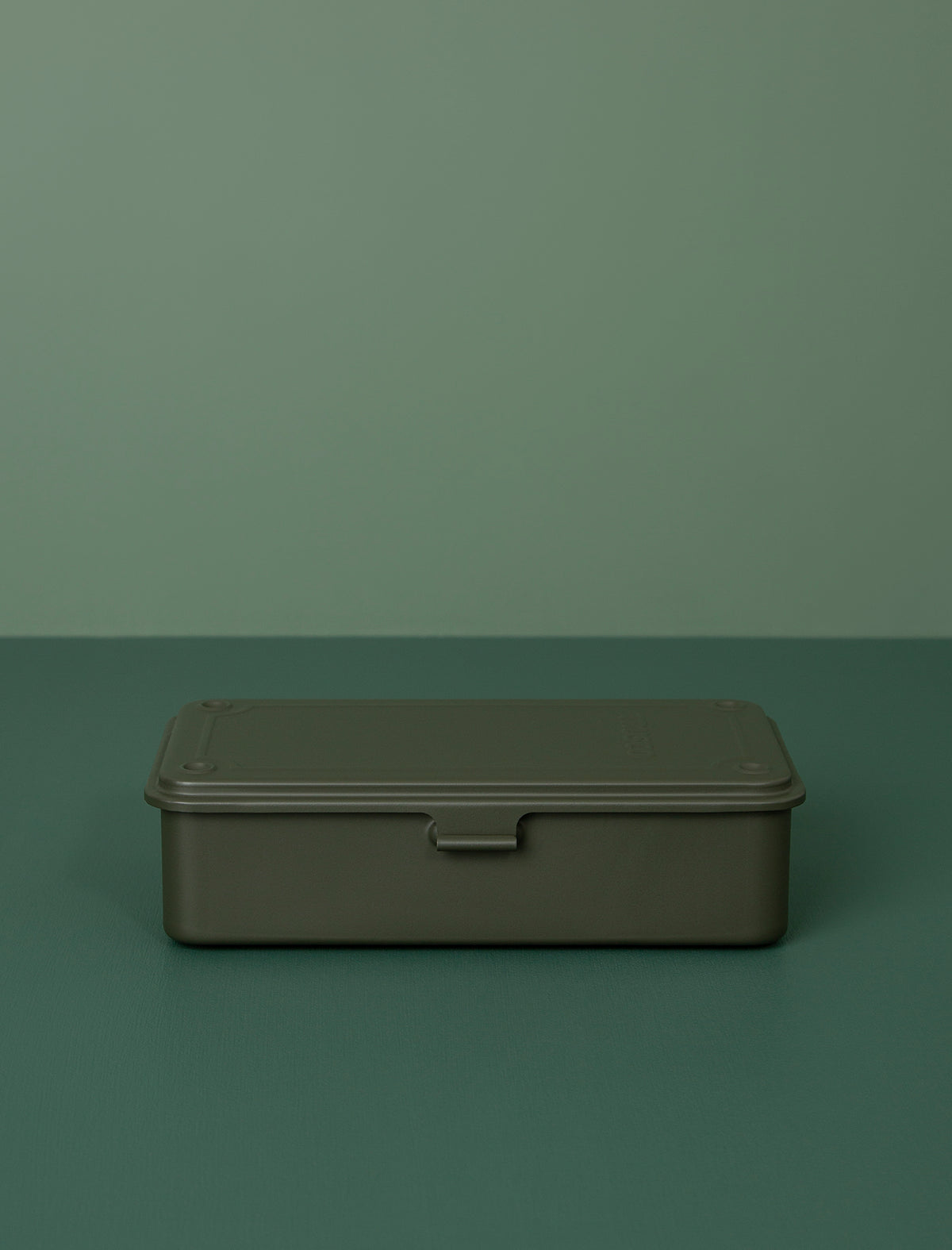 Mini Steel Toolbox // Olive
