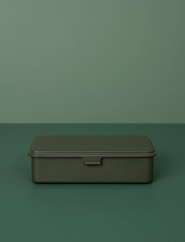 Mini Steel Toolbox // Olive