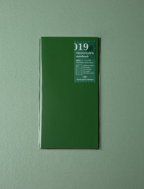 Notebook Refill // Free Weekly Diary