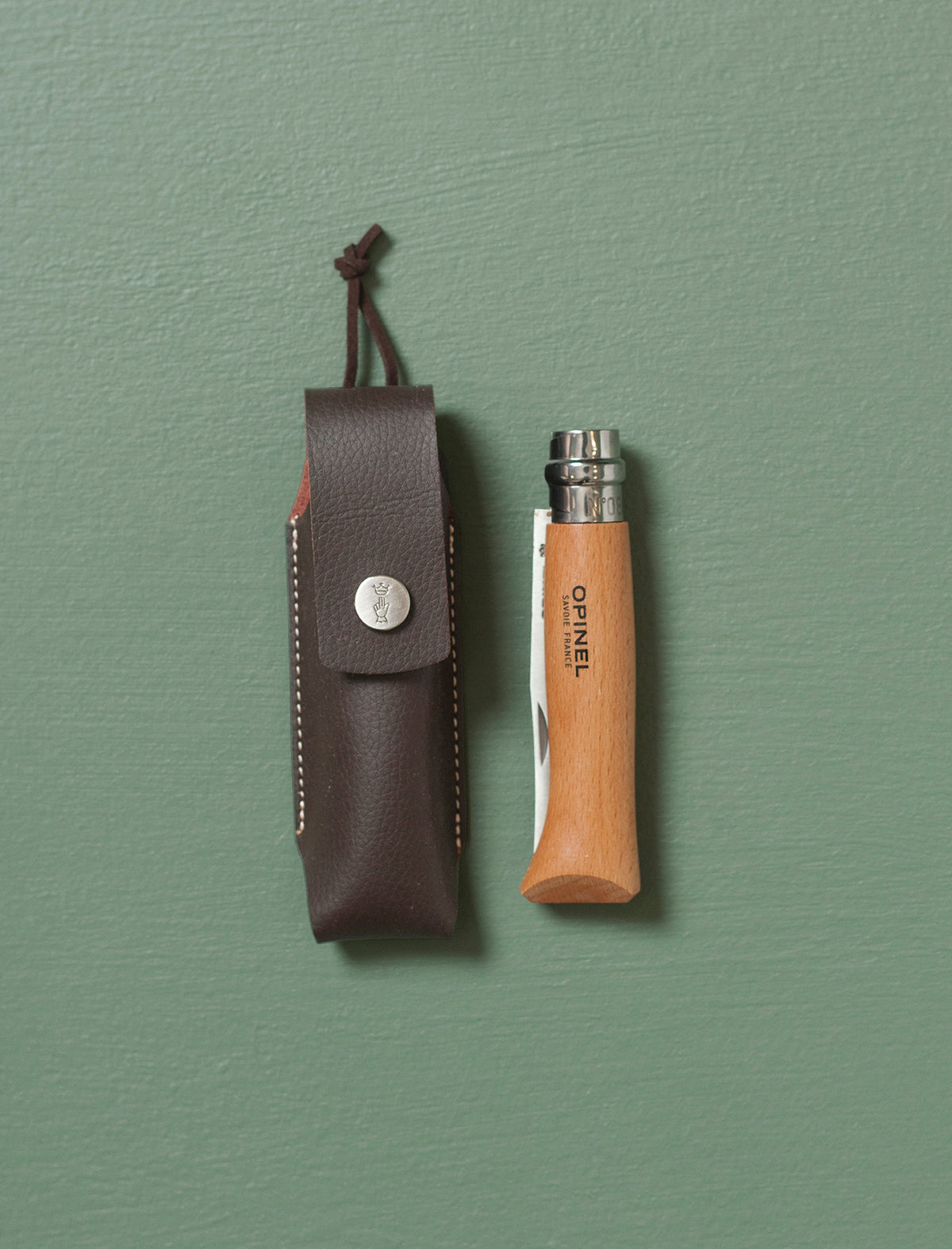 No.08 Tradition Knife with Sheath // Beech