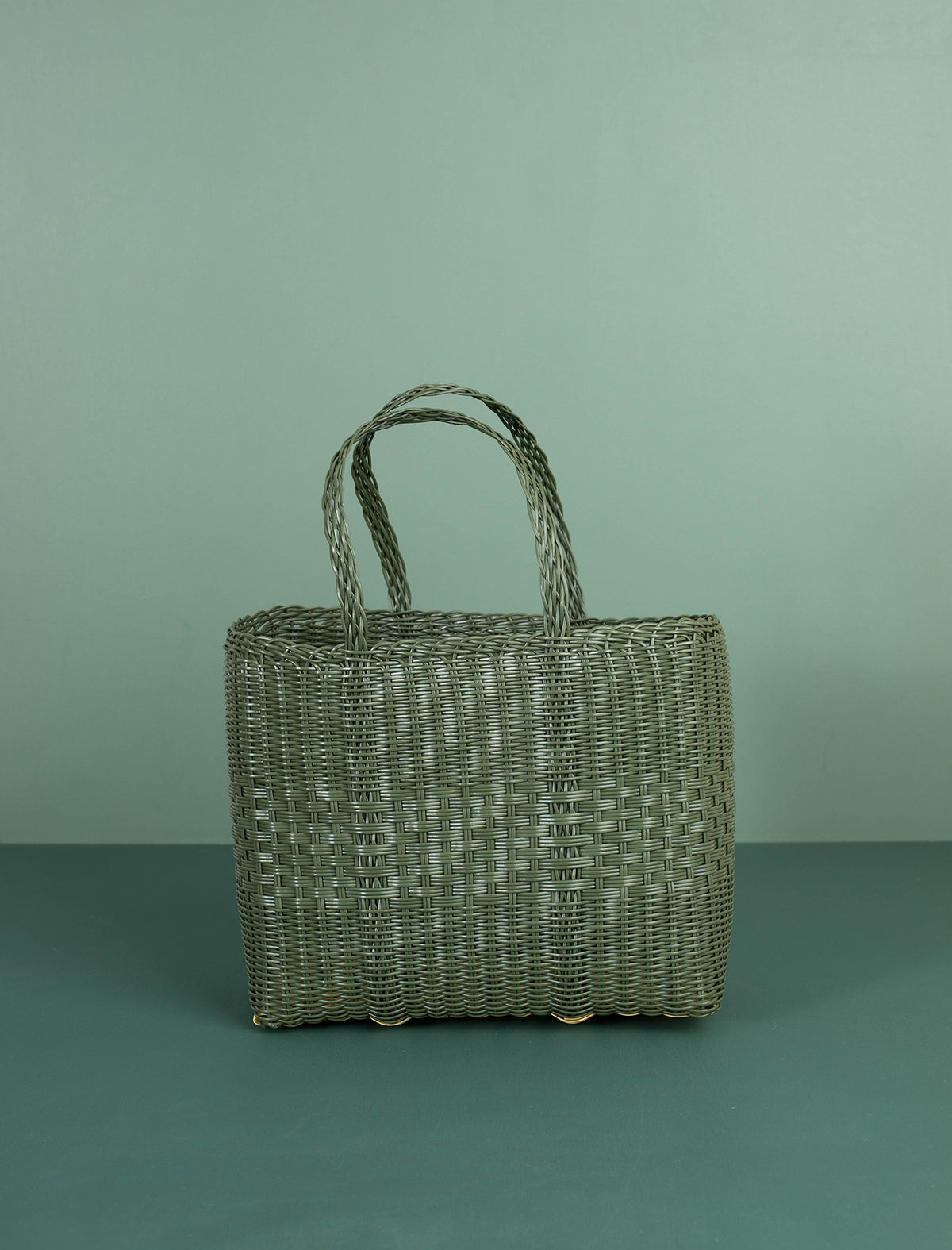 Lace Weave Tote // Cactus