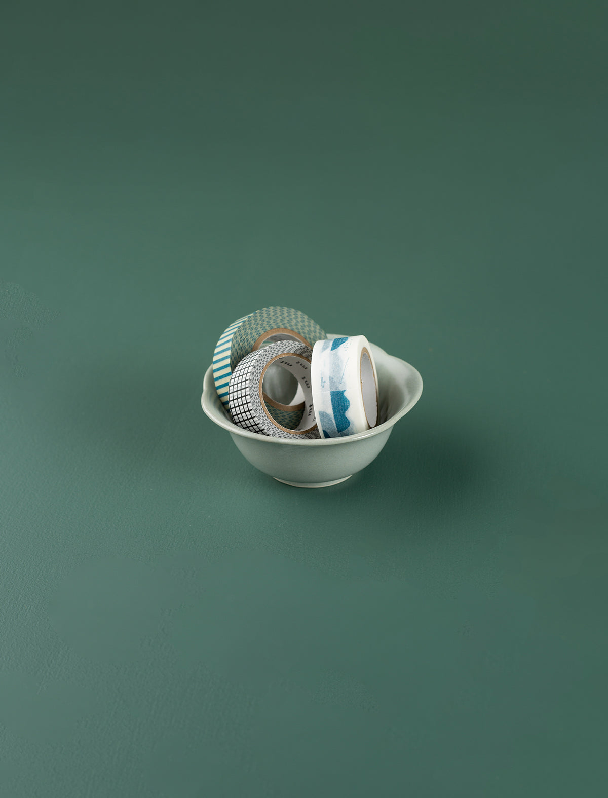Plum Petal Petit Bowl //  Asagi