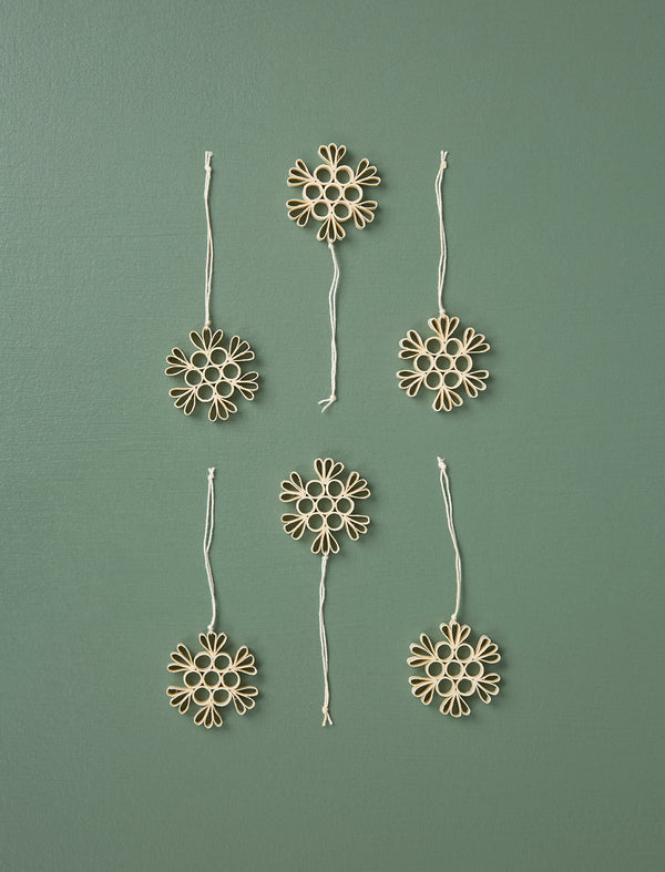 Quilled Ornaments // Natural