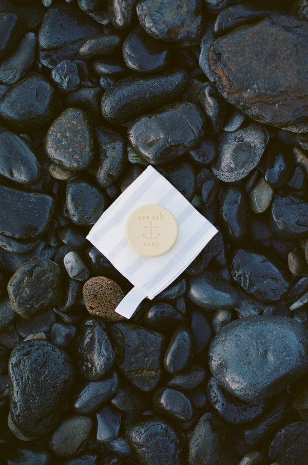 Japanese Face Towel // Grey