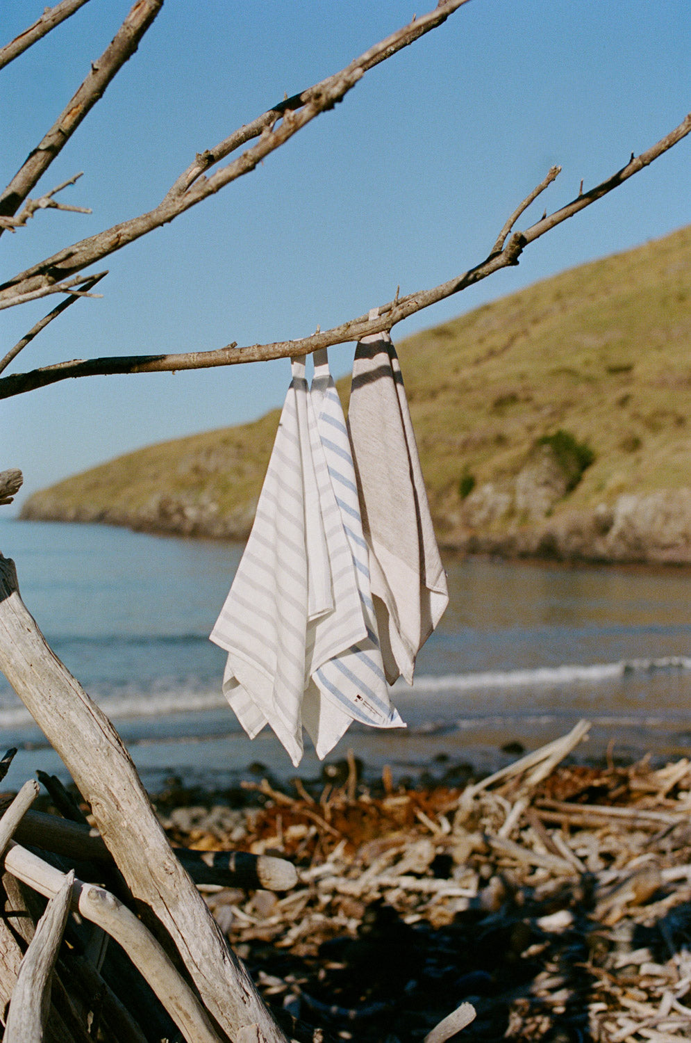 Japanese Hand Towel // Two Tone