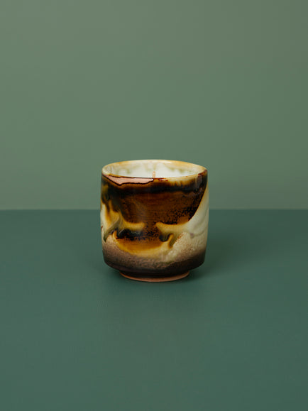 Teak Pinch Candle // Shiki