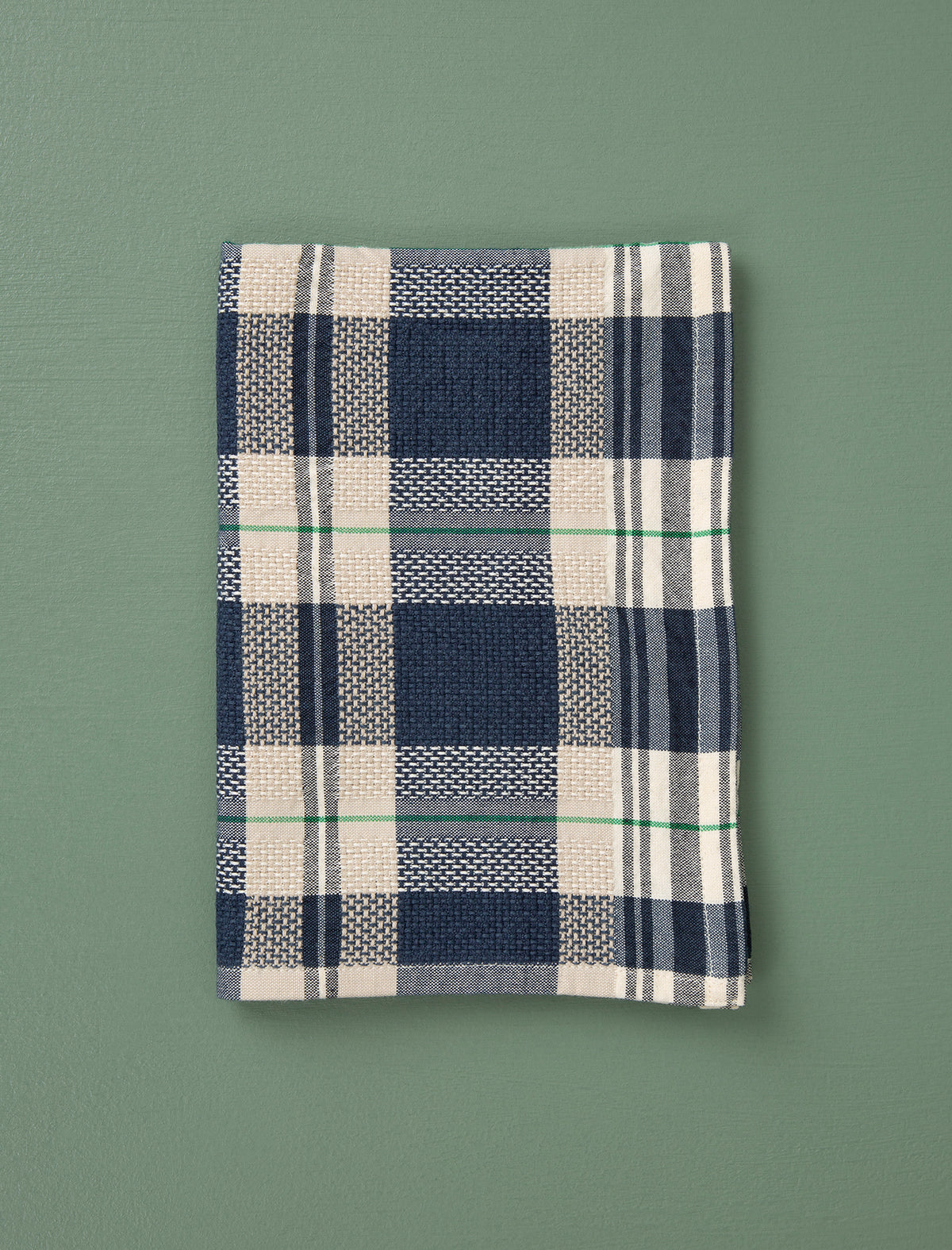 Vadoek Cotton Tea Towel // Cobalt