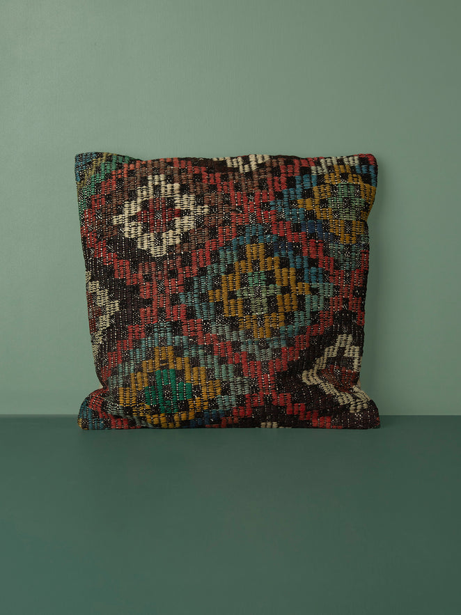 Vintage Kilim Cushion 40cm // Nineteen