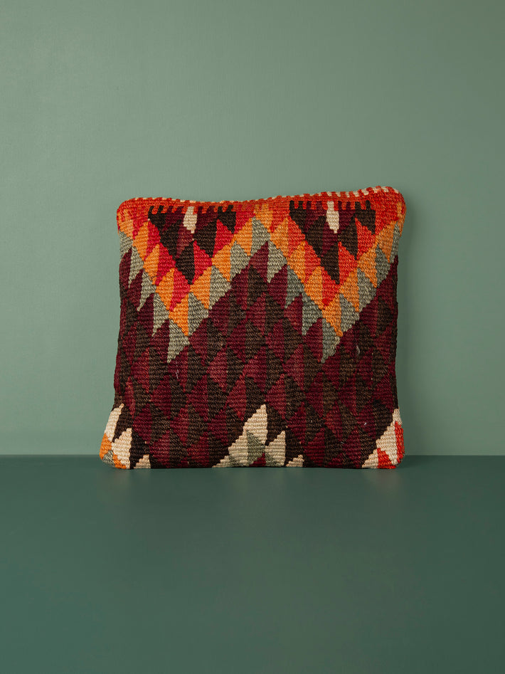 Vintage Kilim Cushion 40cm // Twenty-Four