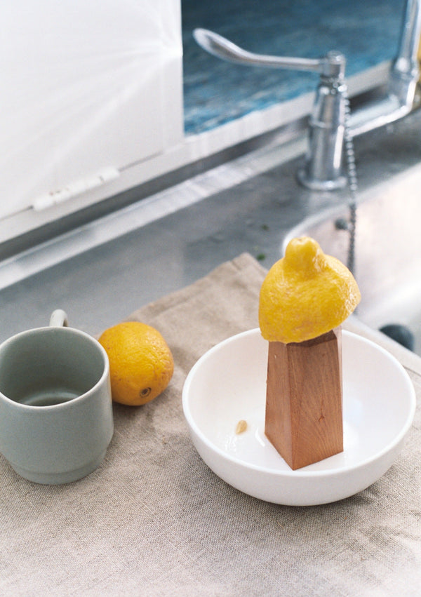 Short Stackable Mug // White