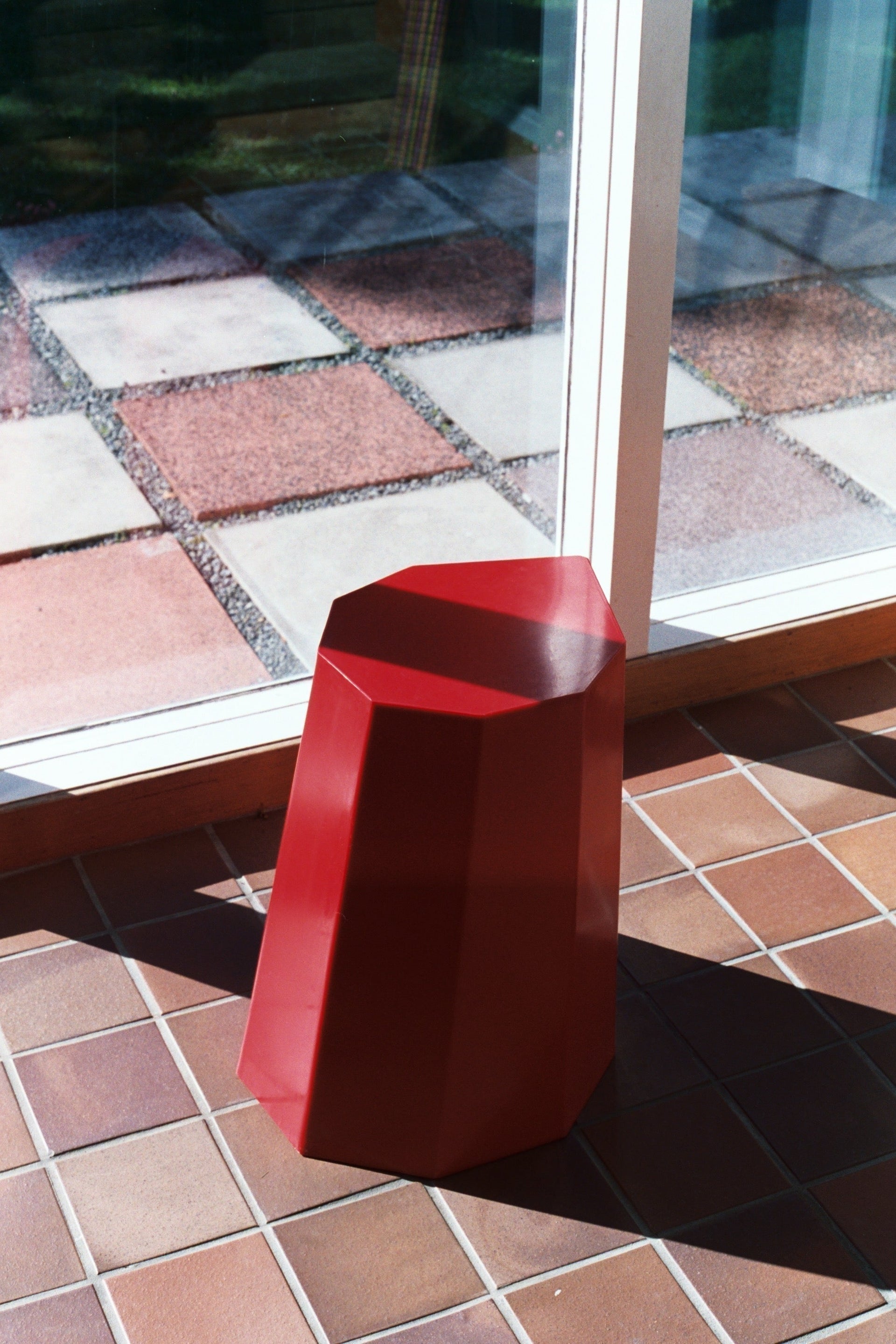 Arnold Circus Stool // Red