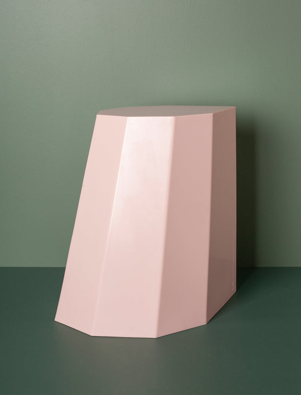 Arnold Circus Stool // Blush Pink