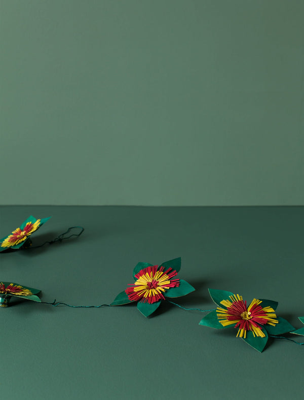 Floral Garland // Green