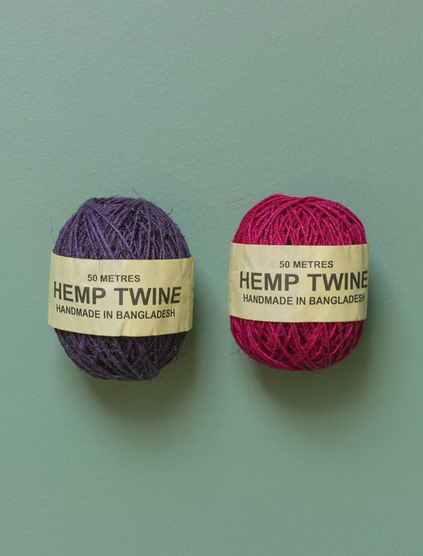 Hemp Twine // Multi Colour